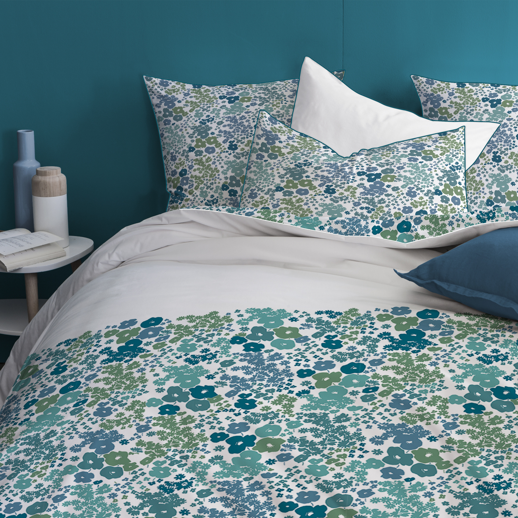 Matt & Rose Duvet cover Floral Liberty - Lits Jumeaux - 240 x 220 - Cotton