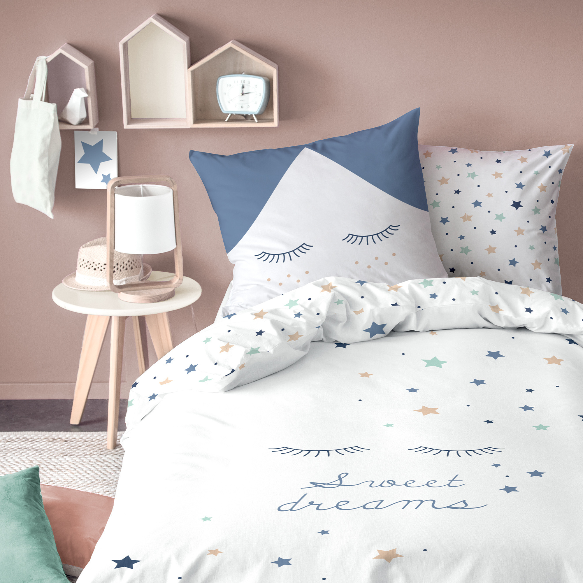 Matt & Rose Duvet cover Sweet Dreams - Single - 140 x 200 cm - Cotton