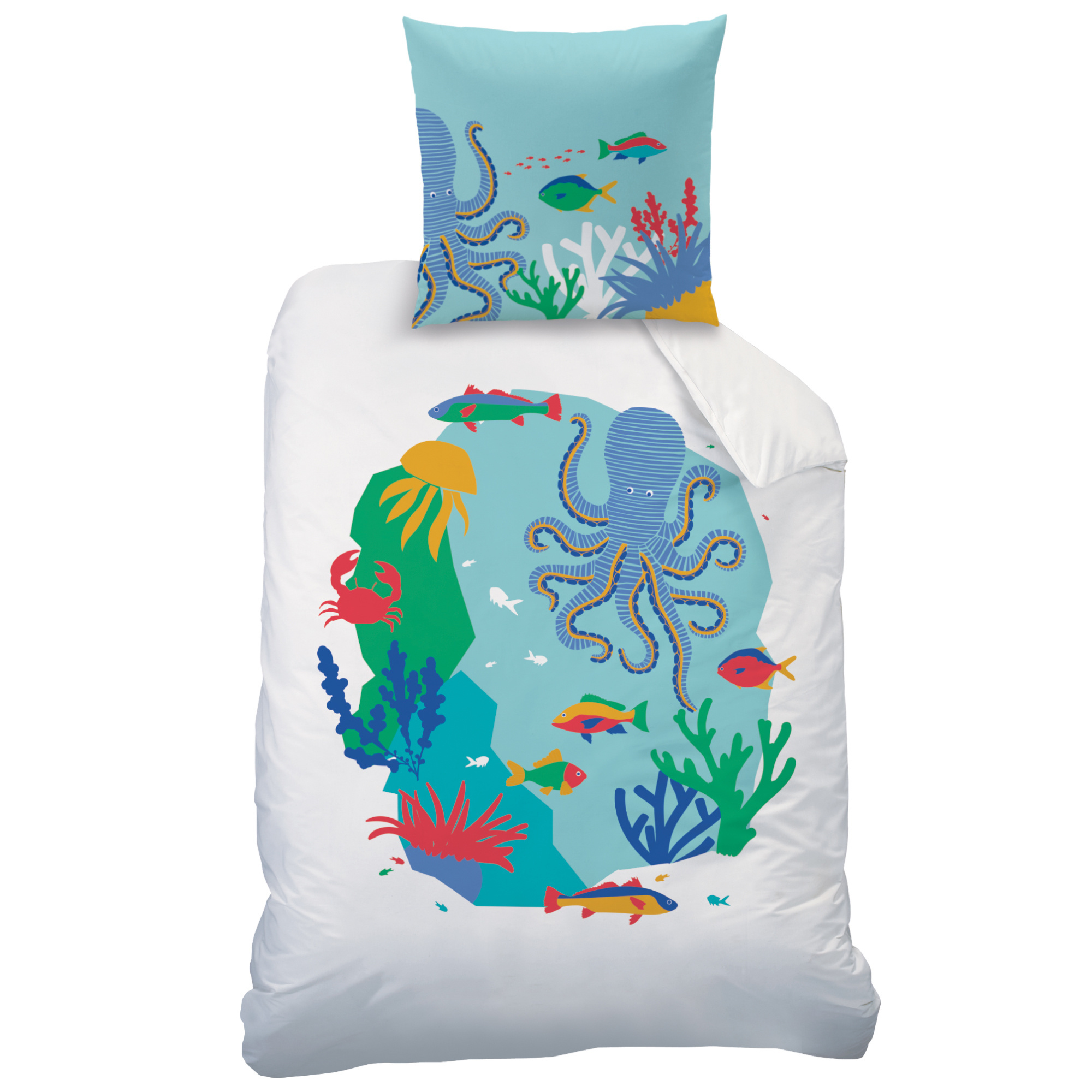 Matt & Rose Duvet cover Ocean - Single - 140 x 200 cm - Cotton