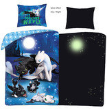 Hoe tem je een draak Duvet cover Together we Fly - Single - 140 x 200 cm - Cotton