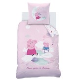 Peppa Pig Dekbedovertrek Dream - Eenpersoons - 140  x 200 cm - Katoen