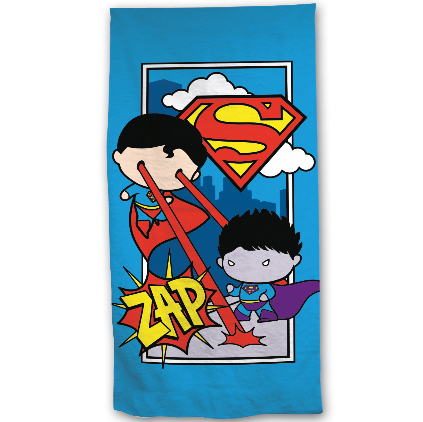 Superman Beach towel Zap - 70 x 140 cm - Cotton