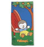 Tchoupi Beach towel Slide - 70 x 140 cm - Cotton