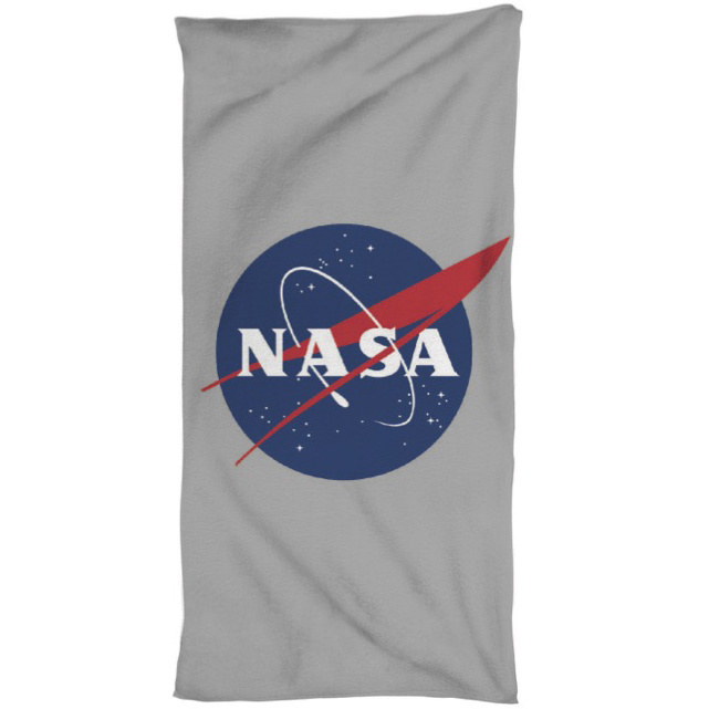 NASA 2-in-1 Beach towel + Gymbag - 70 x 140 cm + 43 x 32 cm - Polyester