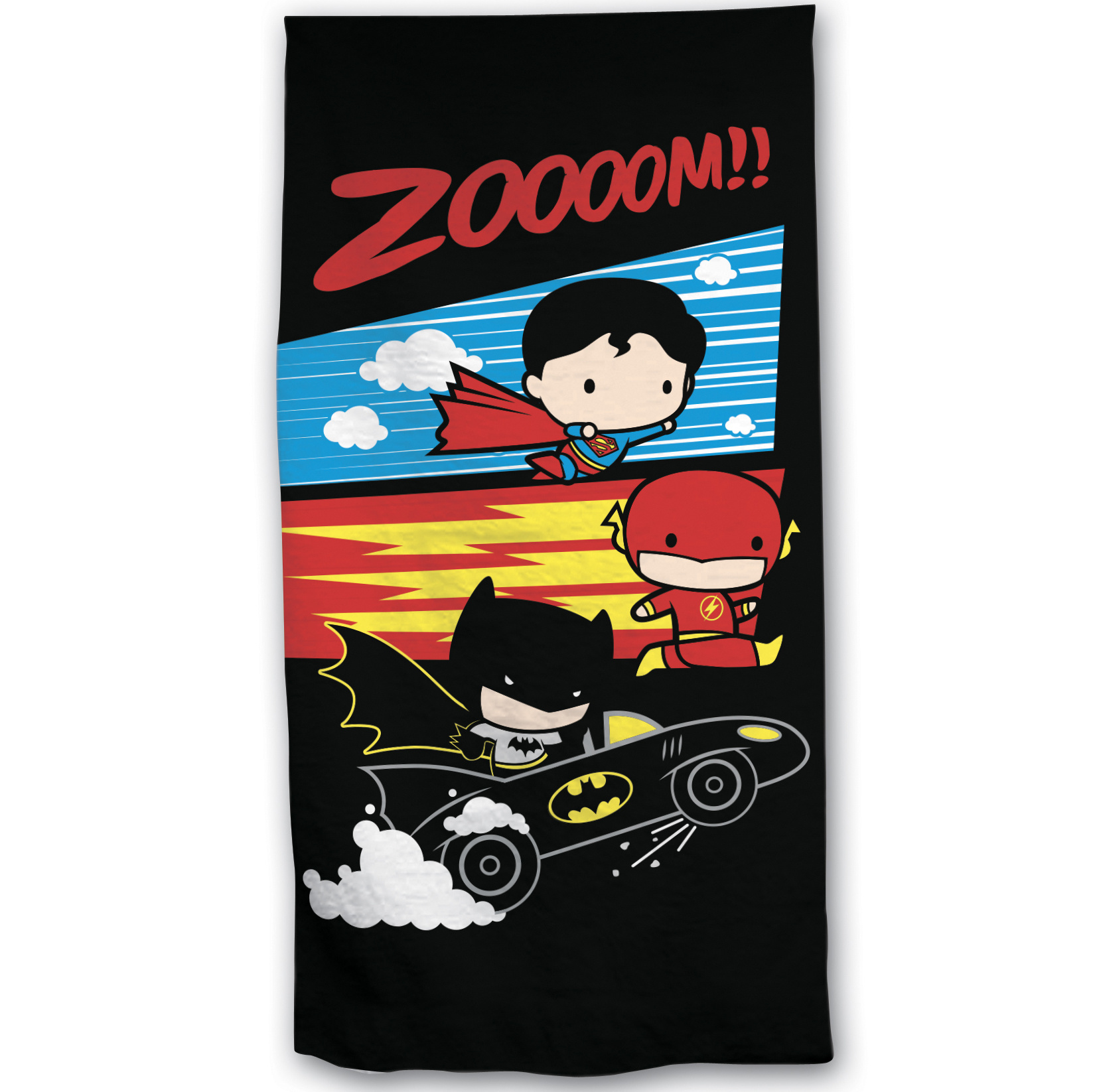 Batman Beach towel Zoom! - 70 x 140 cm - Polyester