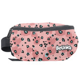 BeUniq Waist bag Leopard - 24 x 13 x 9 cm - Pink