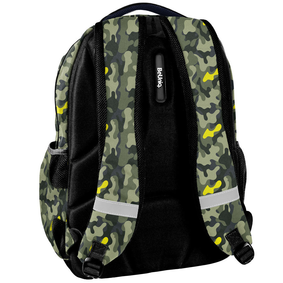 BeUniq Backpack Military - 41 x 30 x 25 cm - Green