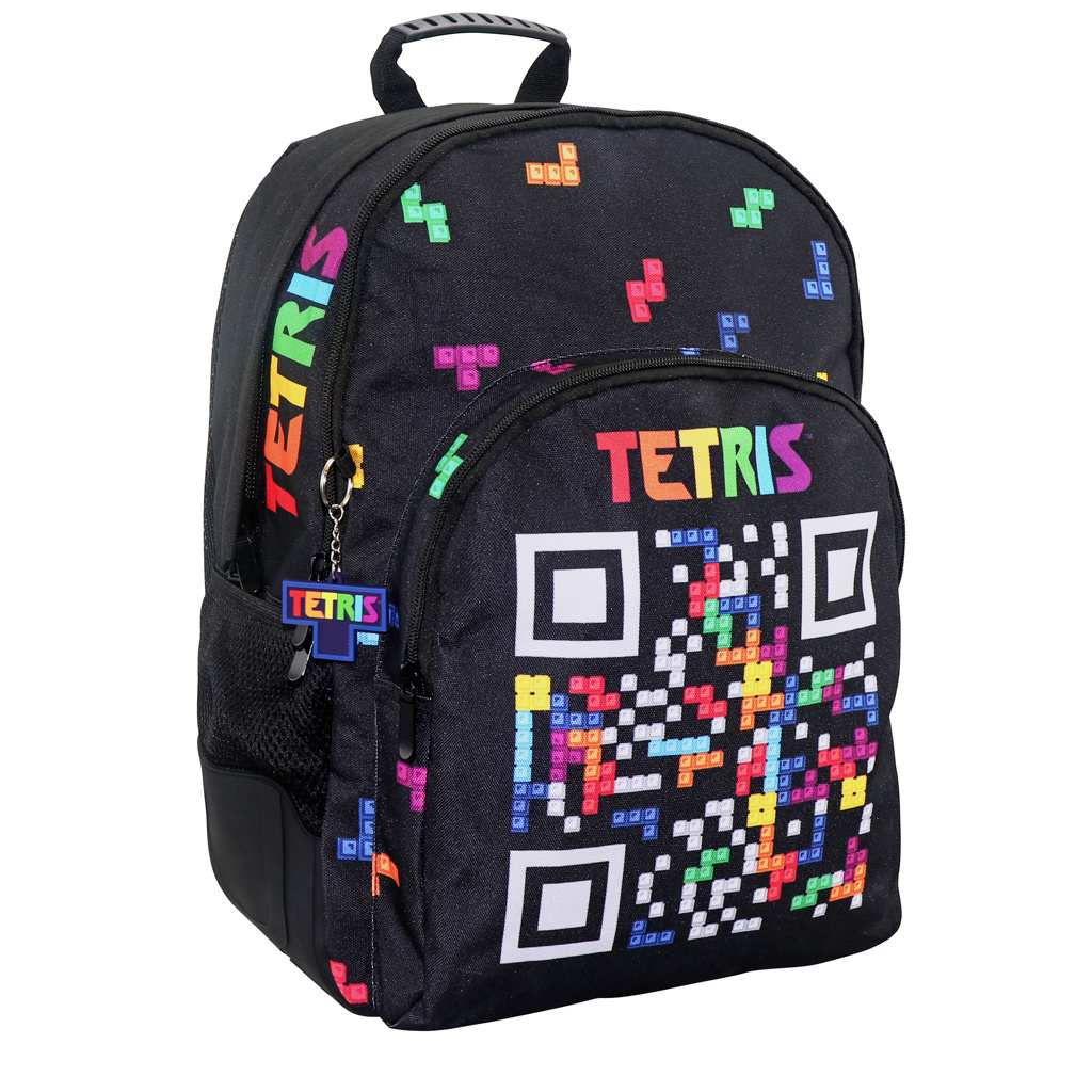 Tetris Rugzak QR Code - 45 x 33 x 16 cm - Polyester