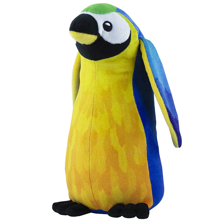 Animal Planet Cuddly toy Tess the Parrot Penguin Plush - 24 cm - Recycled Polyester