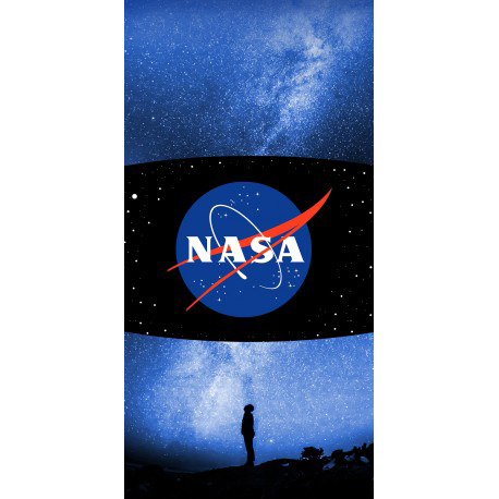 NASA Beach towel Milky Way - 70 x 140 cm - Cotton