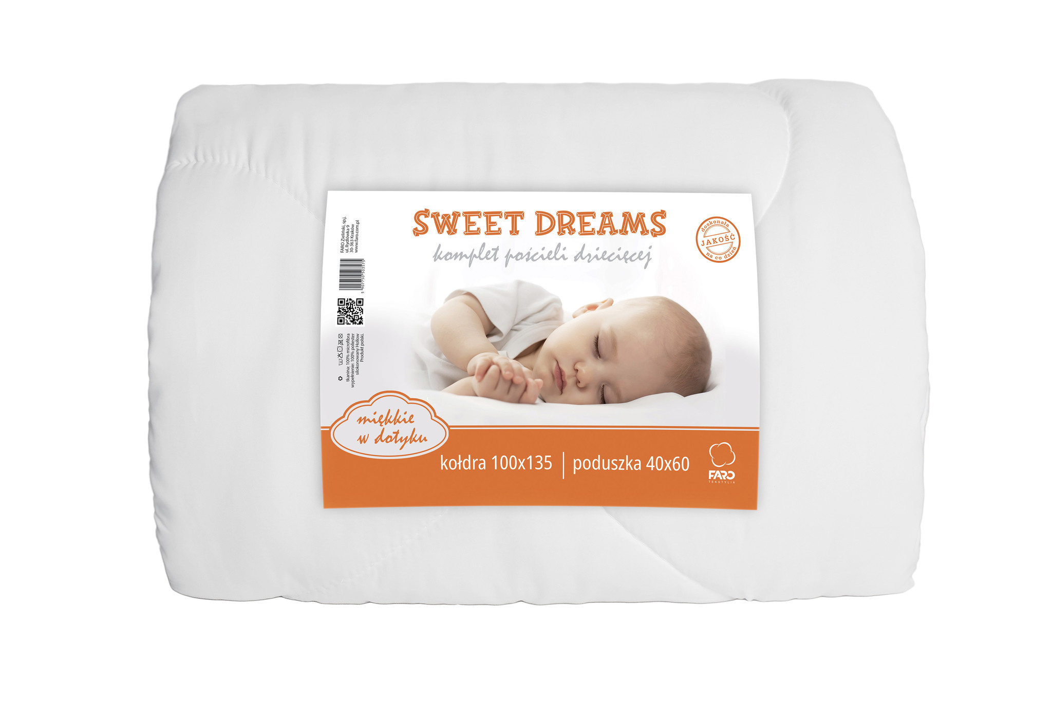 Sweet Dreams BABY dekbed - 100 x 135 cm / 40 x 60 cm - Polyester