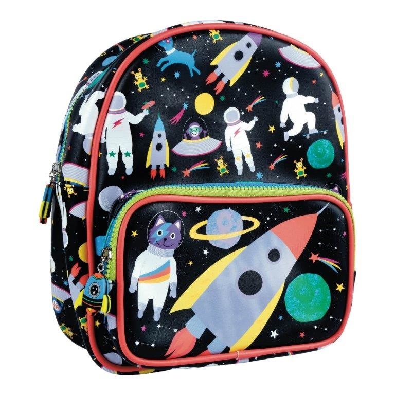 Floss & Rock Peuterrugzak Space - 28 x 23 x 9 cm - PVC