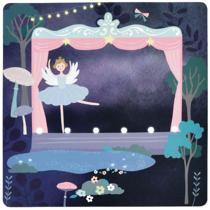 Floss & Rock Game box Ballet 4-in-1 - 19.5 x 19.5 cm