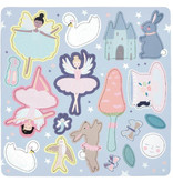 Floss & Rock Game box Ballet 4-in-1 - 19.5 x 19.5 cm