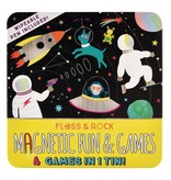 Floss & Rock Spelletjesdoos Space 4-in-1 - 19,5 x 19,5 cm