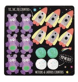 Floss & Rock Spelletjesdoos Space 4-in-1 - 19,5 x 19,5 cm