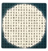 Floss & Rock Game box Space 4-in-1 - 19.5 x 19.5 cm