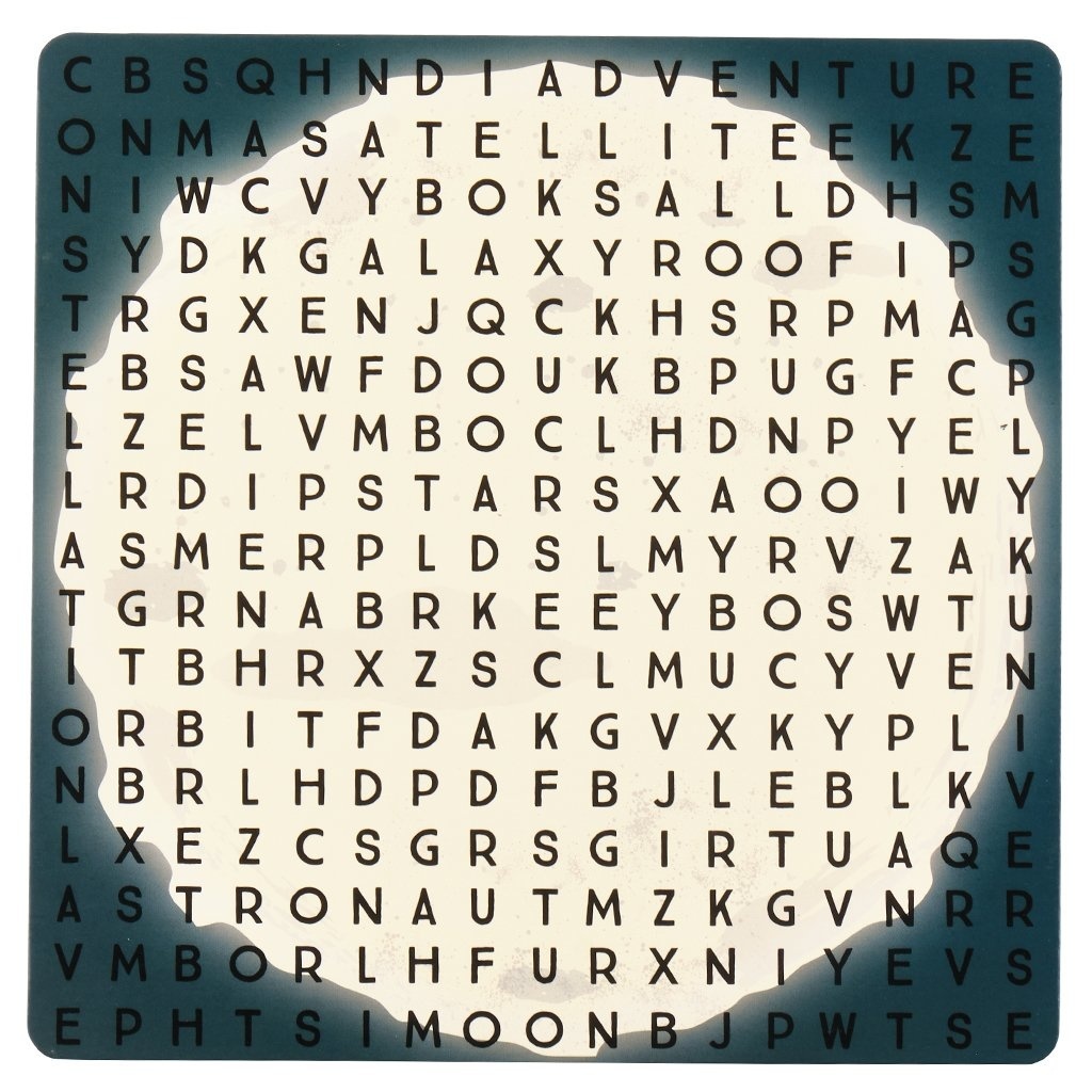 Floss & Rock Game box Space 4-in-1 - 19.5 x 19.5 cm