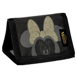 BeUniq Portemonnee Minnie Gold - 12 x 8 cm - Zwart