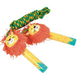 Floss & Rock Springtouw Leeuw - 240 cm - Hout