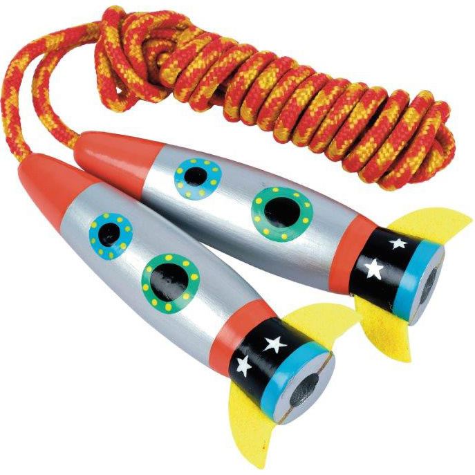 Floss & Rock Jump Rope Rocket - 240 cm - Wood