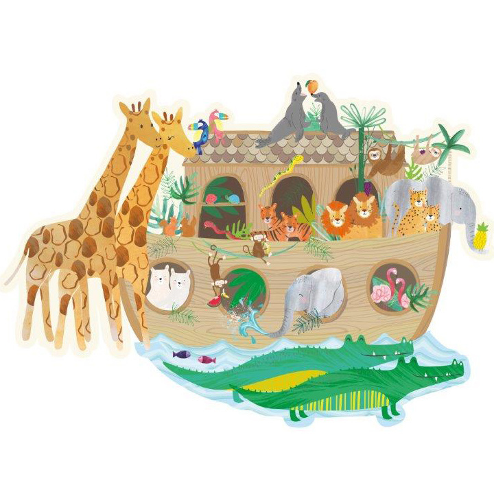 Floss & Rock 3-in-1 Ark Puzzel - 65,5 x 44 cm