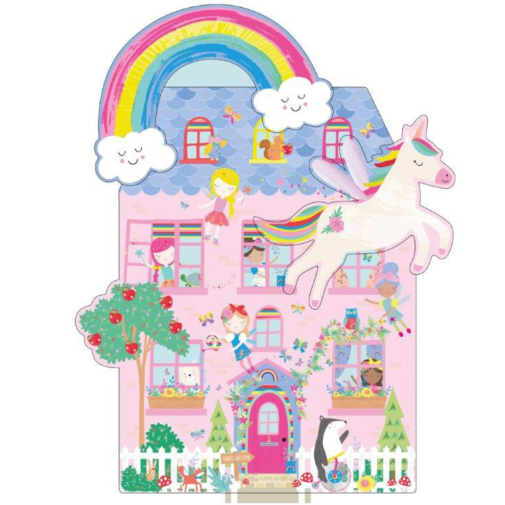 Floss & Rock 3-in-1 Fairy Puzzel - 39,5 x 51 cm