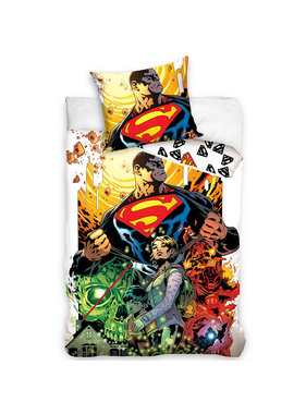 Superman Dekbedovertrek Comic Hero 140 x 200 Katoen