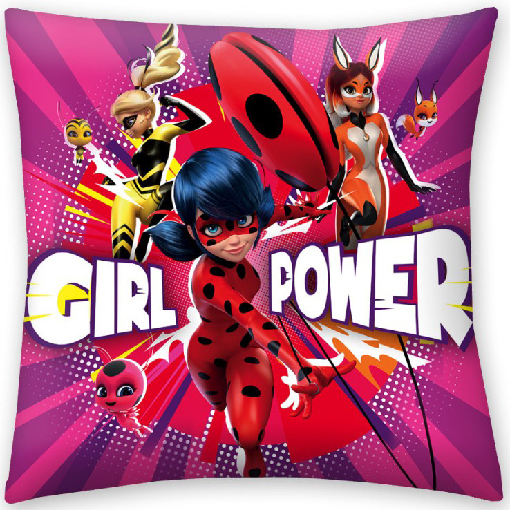 Miraculous Cushion Girl Power - 40 x 40 cm - Polyester