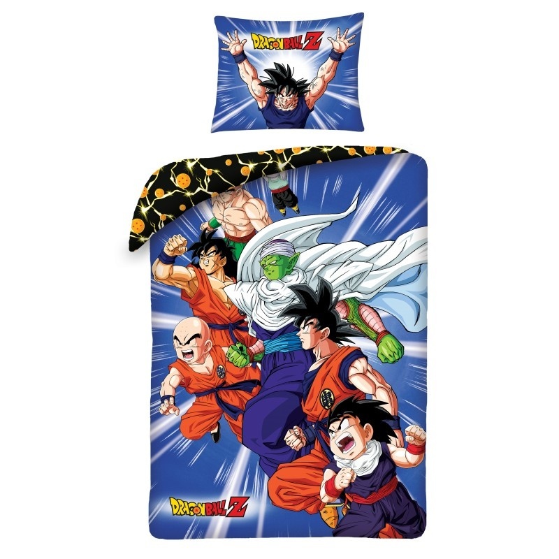 Dragon Ball Z Dekbedovertrek Fight - Eenpersoons - 140  x 200 cm - Katoen