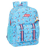 MOOS Laptop Backpack 15.6 "Rollers - 43 x 32 x 14 cm - Polyester