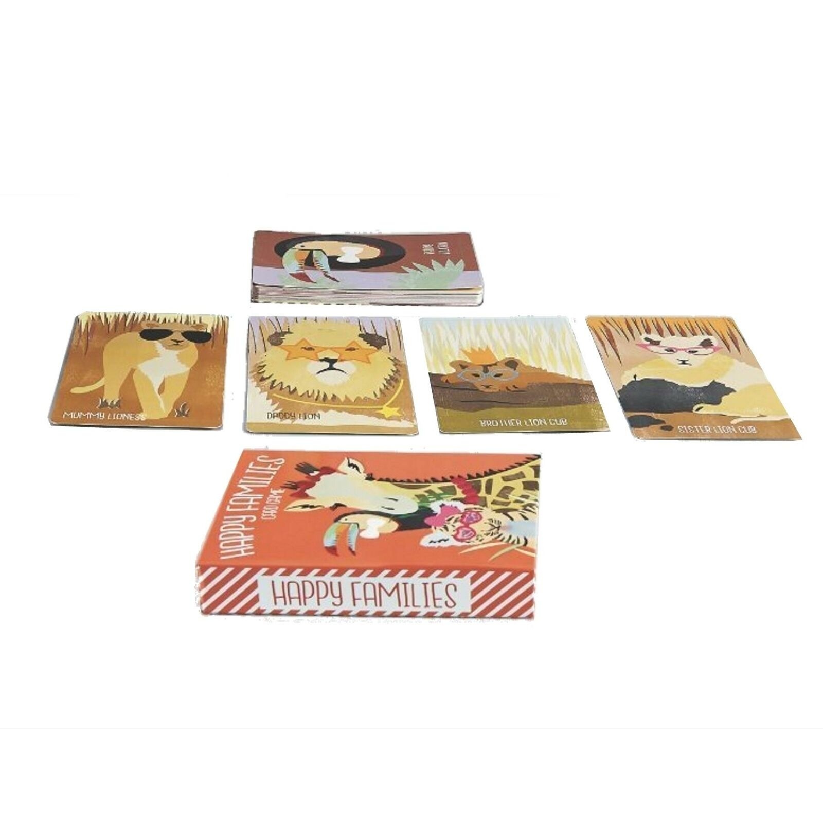 Floss & Rock Card game Happy Families - 11 x 16 cm - 2-4 players