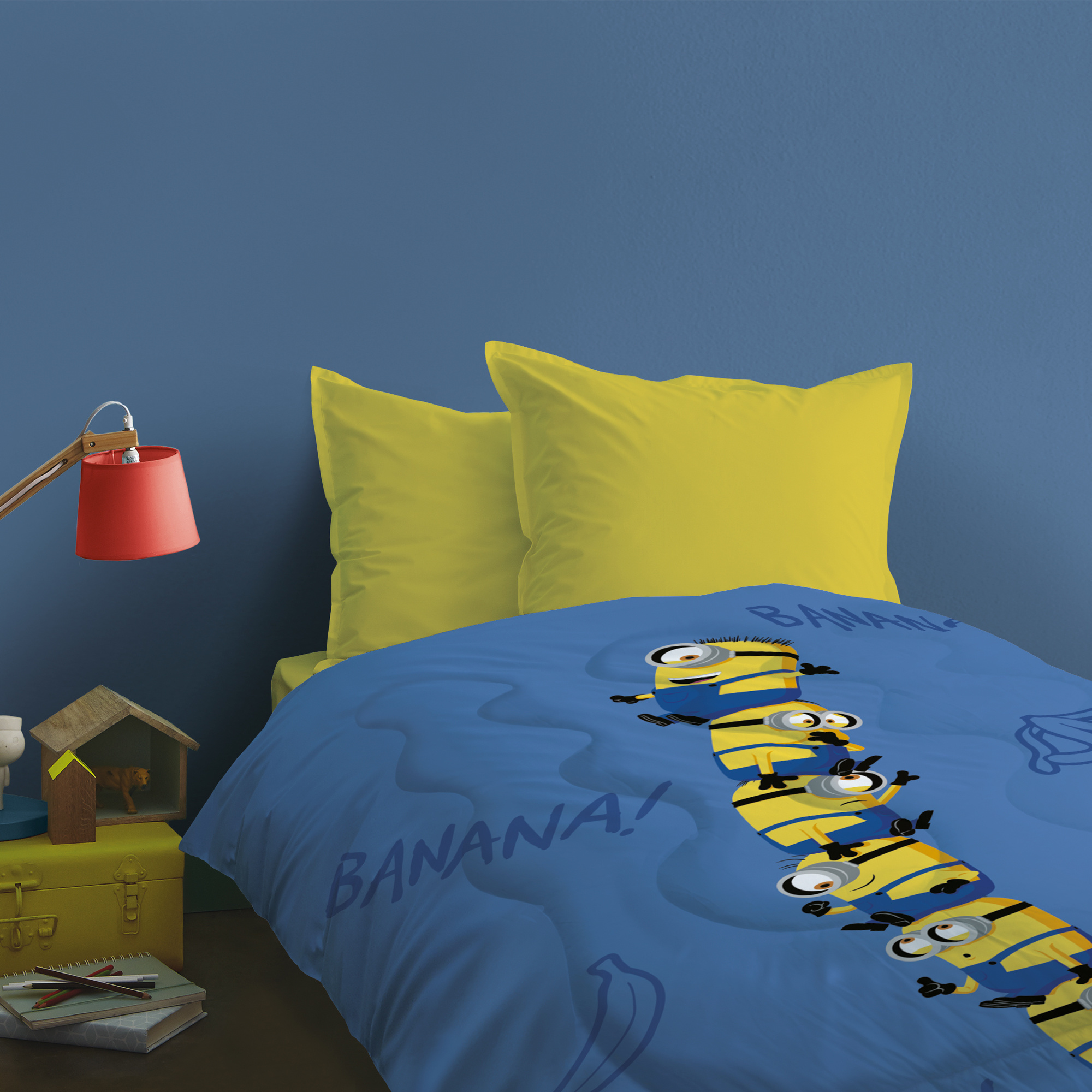 Minions Bedspread Banana - 140 x 200 cm - Polyester