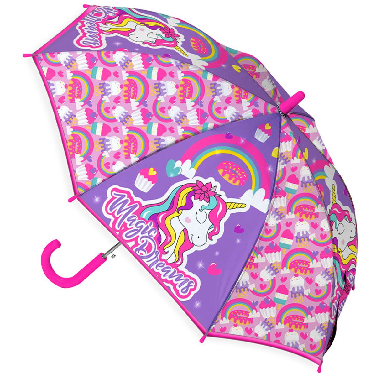 Mamalu' Umbrella Magic Dreams Unicorn - ø 75 x 63 cm - Pink