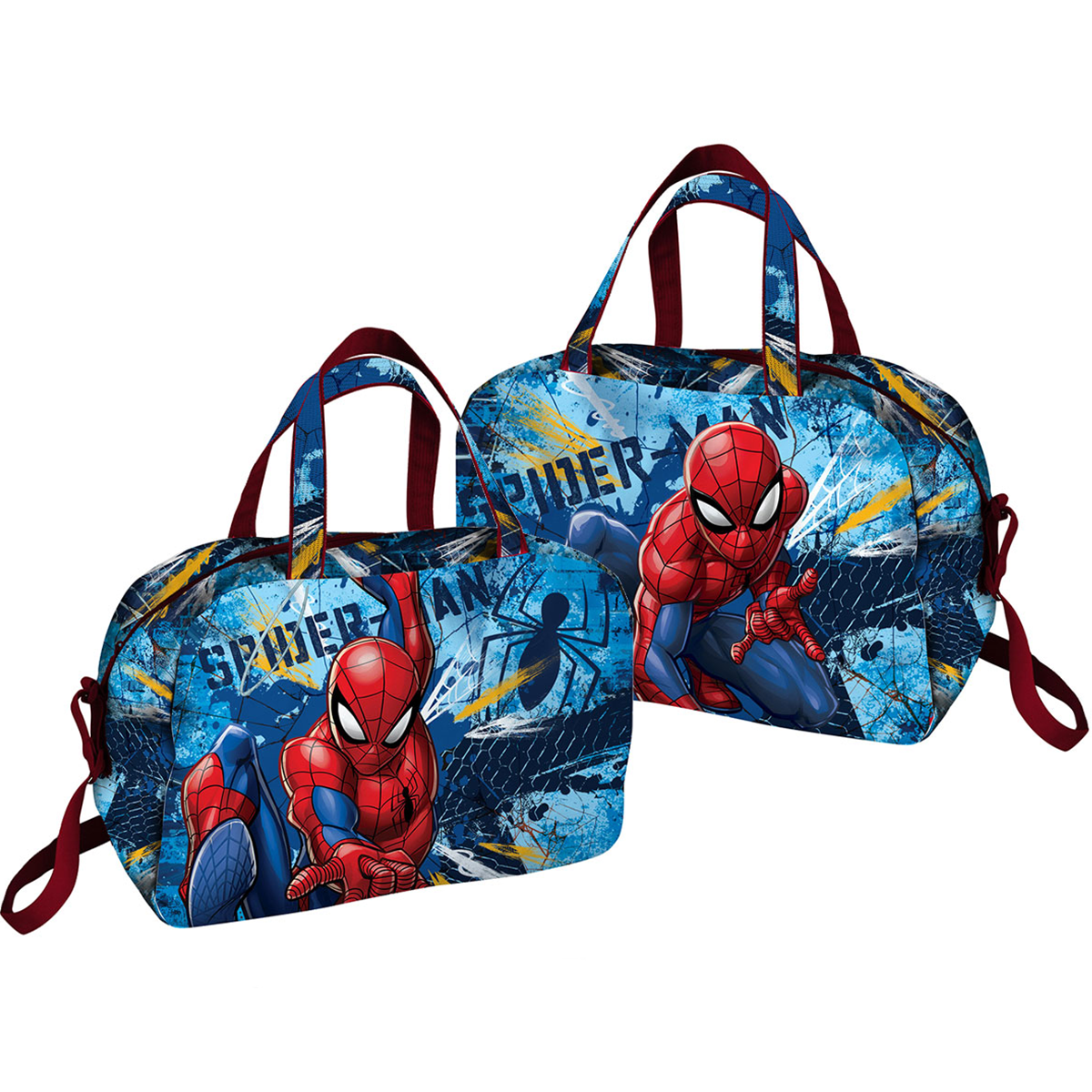 Spiderman Shoulder bag Great Power - 40 x 25 x 17 cm - Polyester