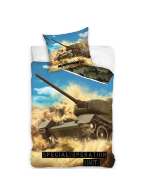 Tank Duvet cover Special Operations Unit 140 x 200 Cotton