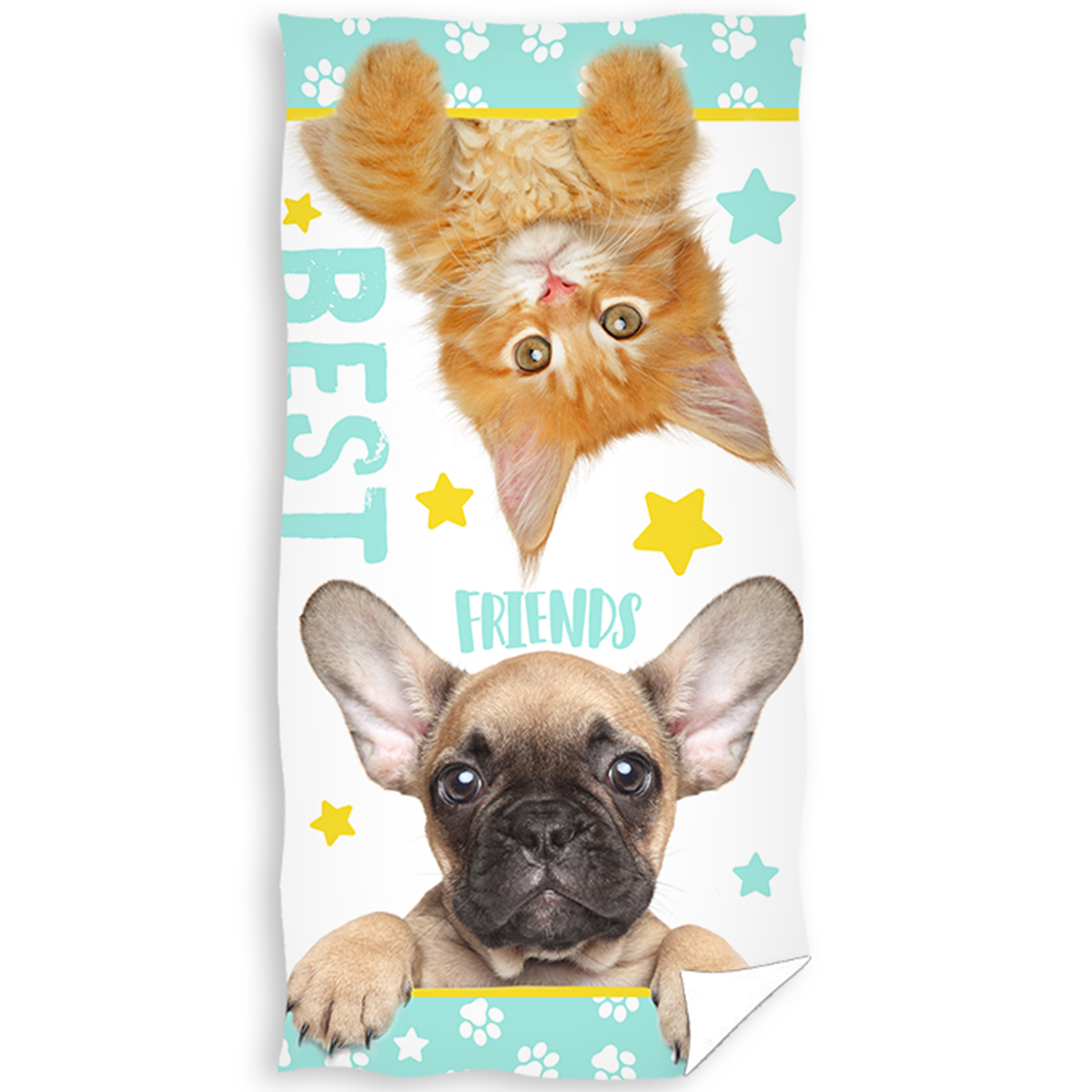 Animal Pictures Beach towel - 70 x 140 cm - Cotton