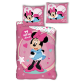 Disney Minnie Mouse Dekbedovertrek How do I look - Eenpersoons - 140  x 200 cm - Polyester