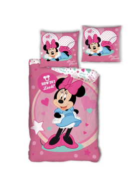 Disney Minnie Mouse Dekbedovertrek How do I look 140 x 200 Polyester