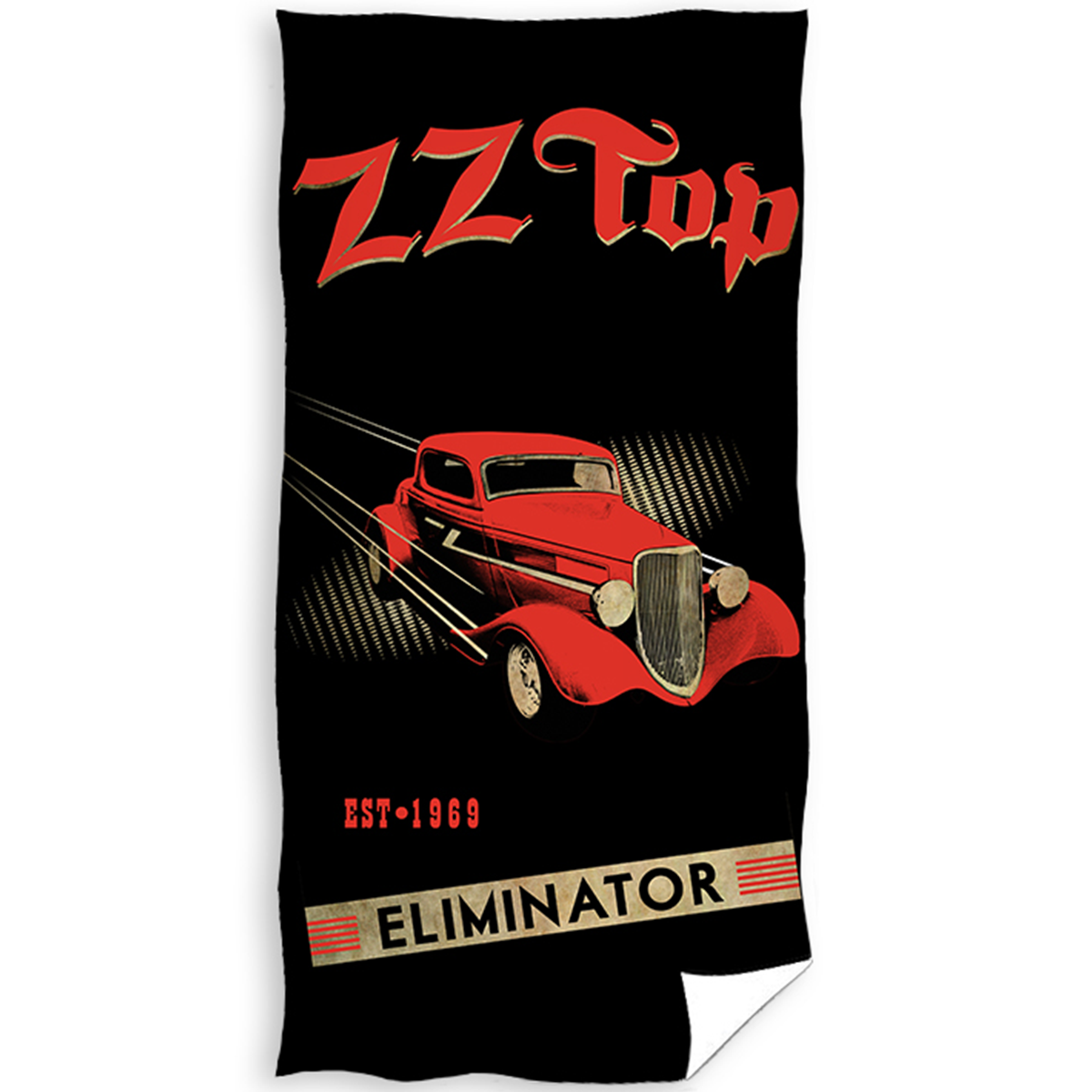 ZZ Top Beach towel Eliminator - 70 x 140 cm - Cotton