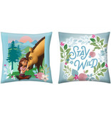 Spirit Cushion Stay Wild - 40 x 40 cm - Polyester