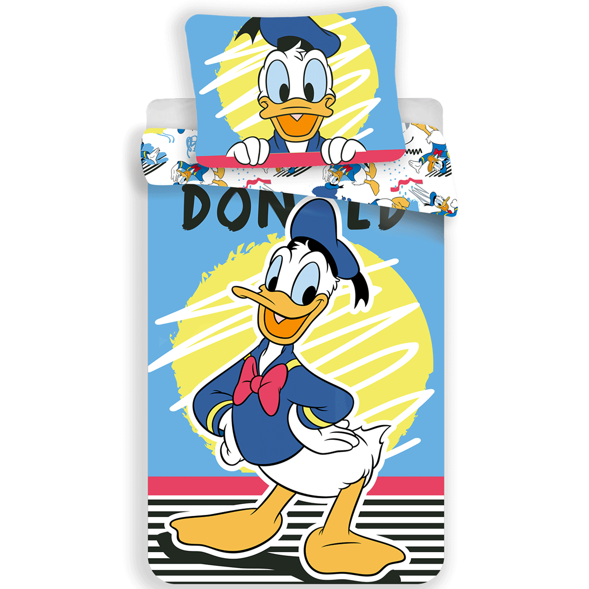 Disney Donald Duck Duvet cover - Single - 140 x 200 cm - Cotton
