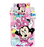 Disney Minnie Mouse BABY Duvet cover Pink Bow - 100 x 135 cm - Cotton
