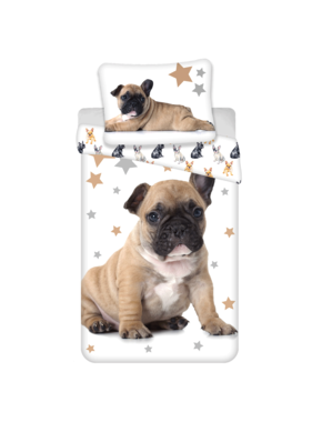 Animal Pictures Duvet cover French Bulldog 140 x 200 Cotton