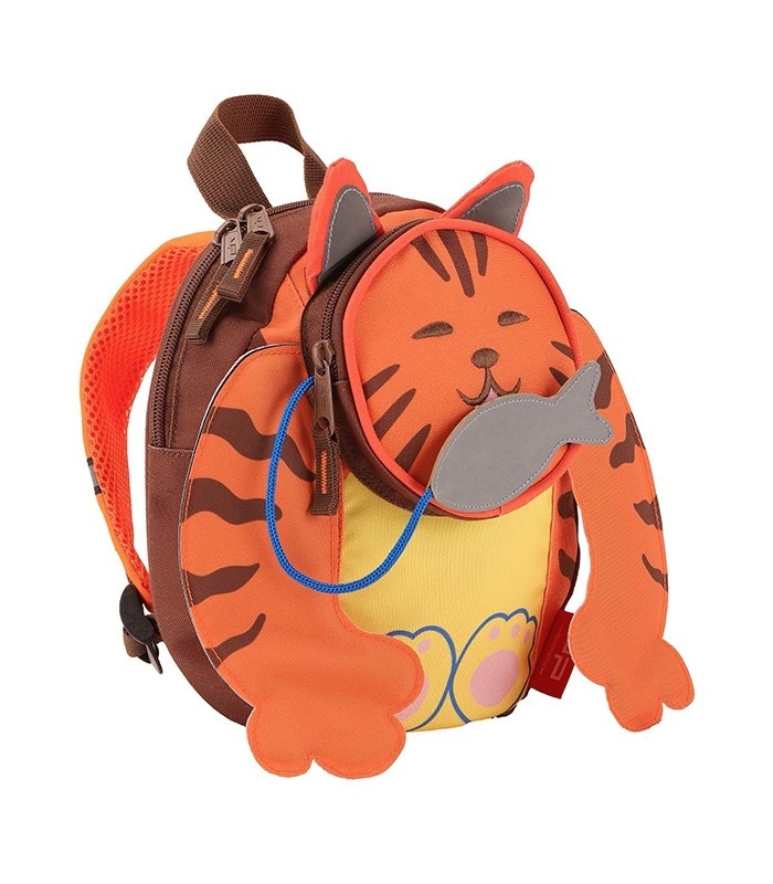 BodyPack Toddler backpack Red Cat - 27 x 23 x 10 cm - Polyester