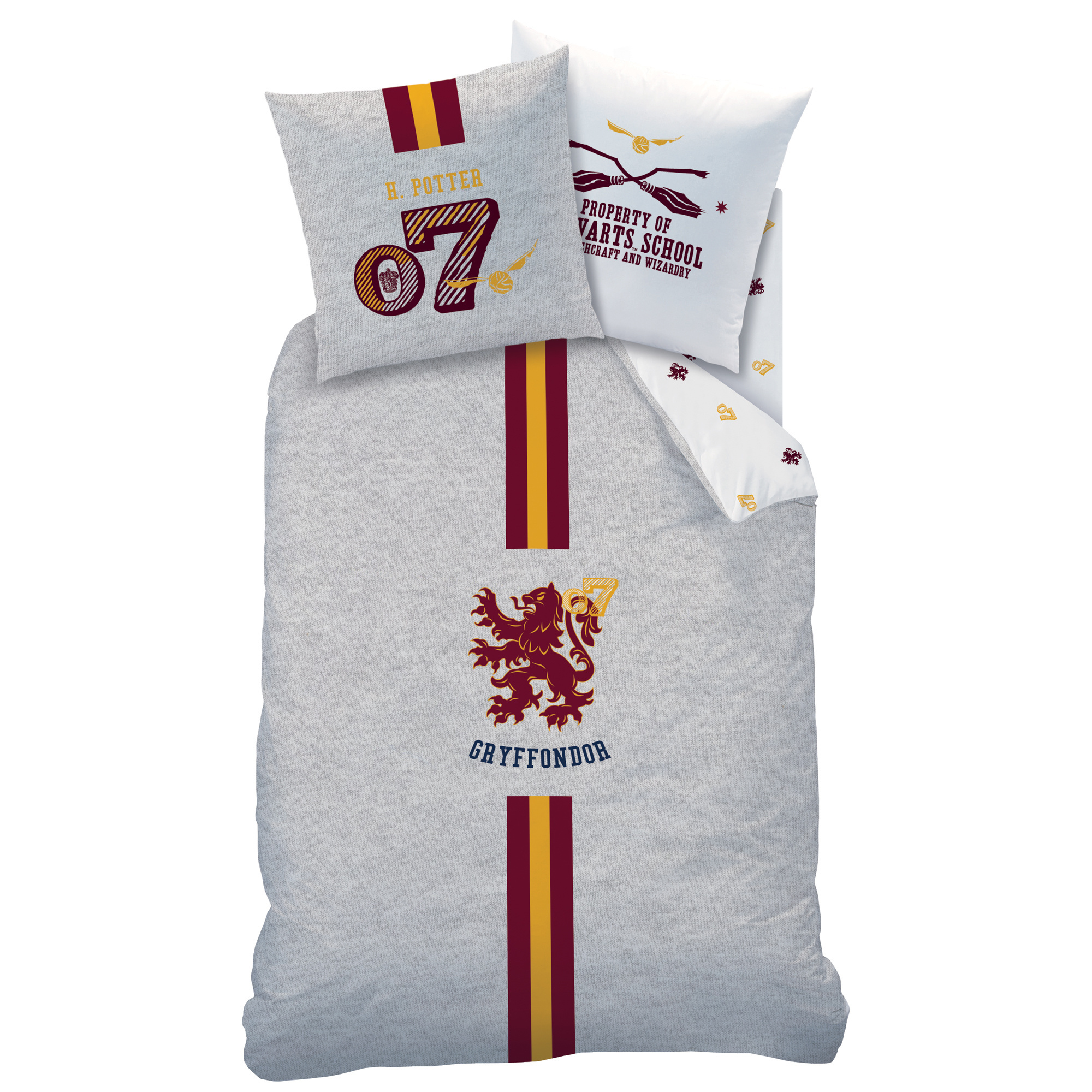 Harry Potter Duvet cover Team Gryffindor - Single - 140 x 200 cm - Cotton