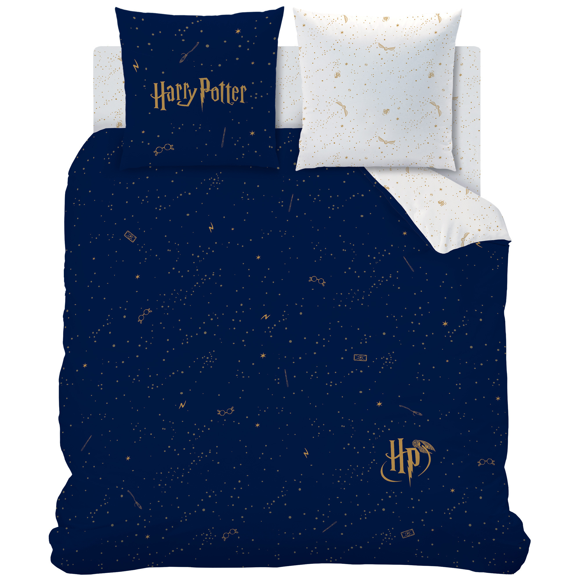 Harry Potter Duvet cover Iconic - Lits Jumeaux - 240 x 220 cm - Cotton