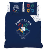 Harry Potter Dekbedovertrek Logo - Lits Jumeaux - 240 x 220 cm - Katoen