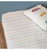 Matt & Rose Fitted sheet Autopia - Single - 90 x 200 cm - Cotton