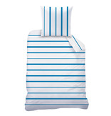 Matt & Rose Duvet cover Blue Stripes - Single - 140 x 200 cm - Cotton